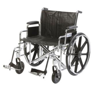 Heavy Duty Self Propelled Wheelchair (22.5" with user controlled brakes only)