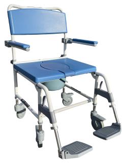 Bariatric Wheeled Shower Commode 4