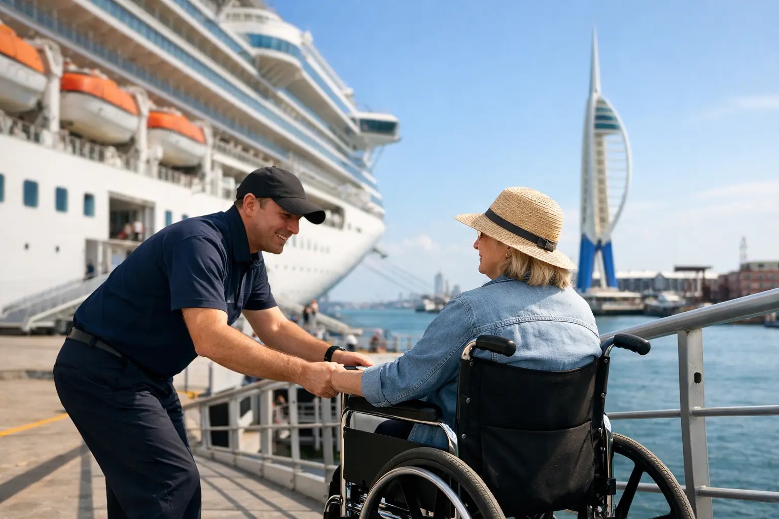 Portsmouth Cruise Wheelchair Delivery Help
