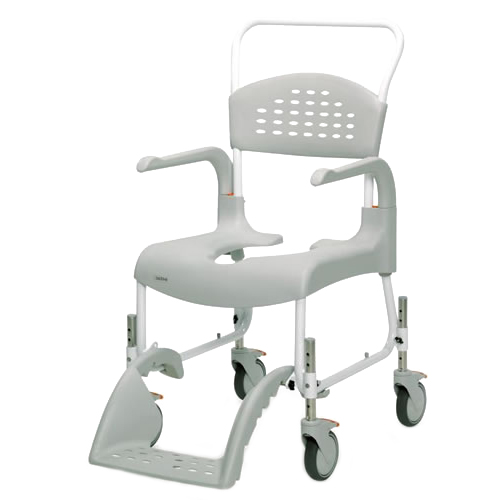 Height Adjustable Shower Commode Chair 2