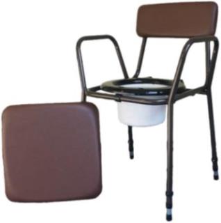 Height Adjustable Commode Chair #2