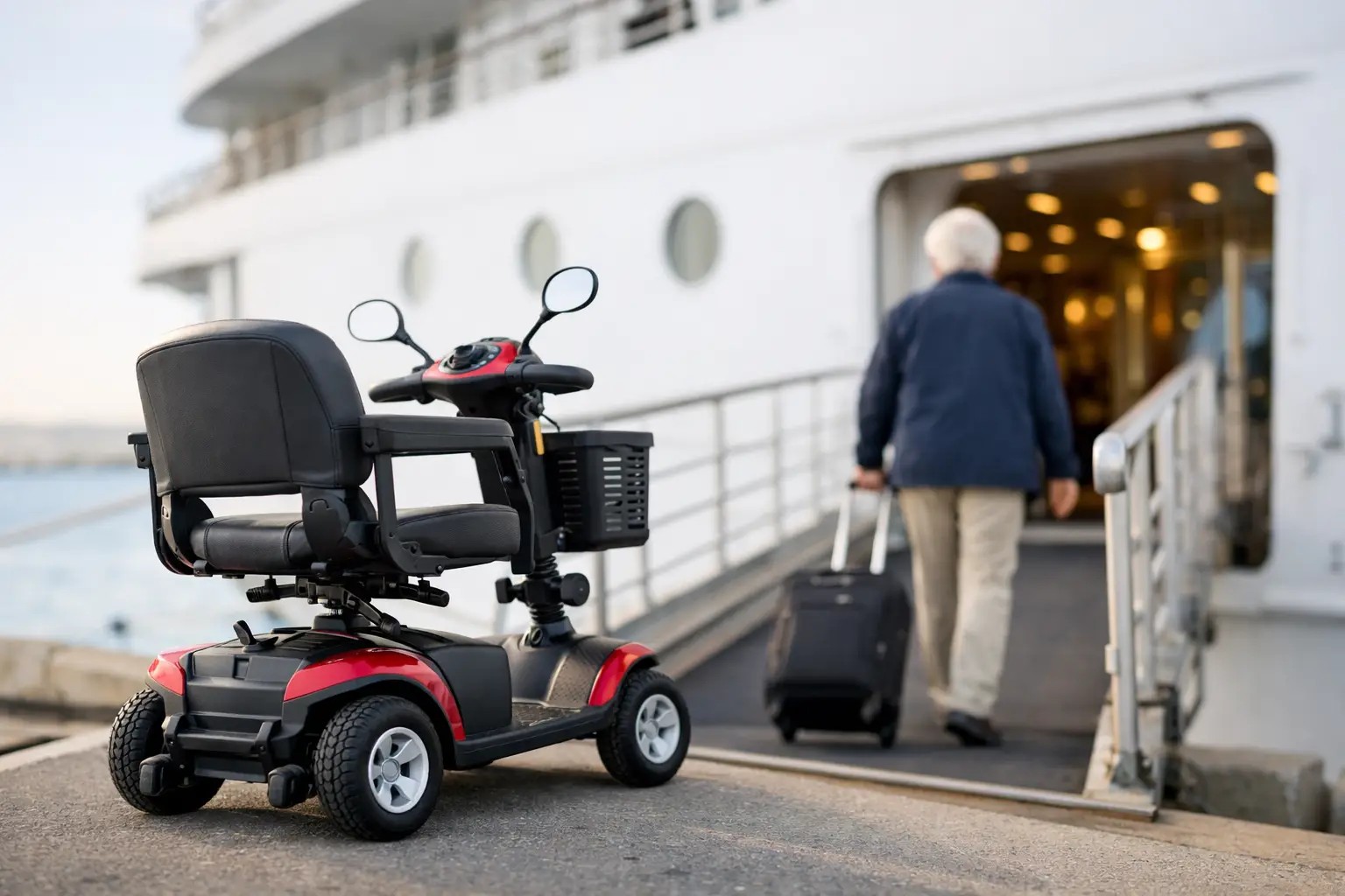 Taking Mobility Scooter Onboard Cruise Ship