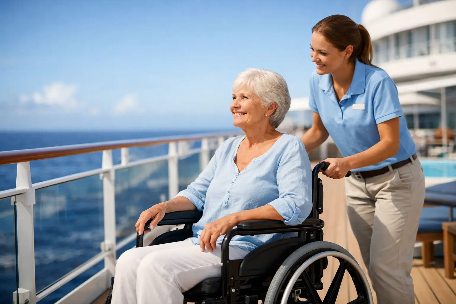 How to hire cruise wheelchair support