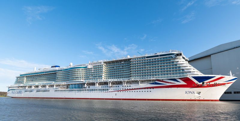 P&O Cruises' new ship Iona 